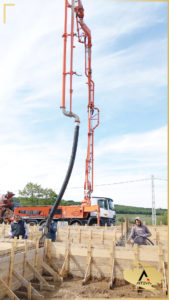 46 Turnare beton pompa soclu elevatie