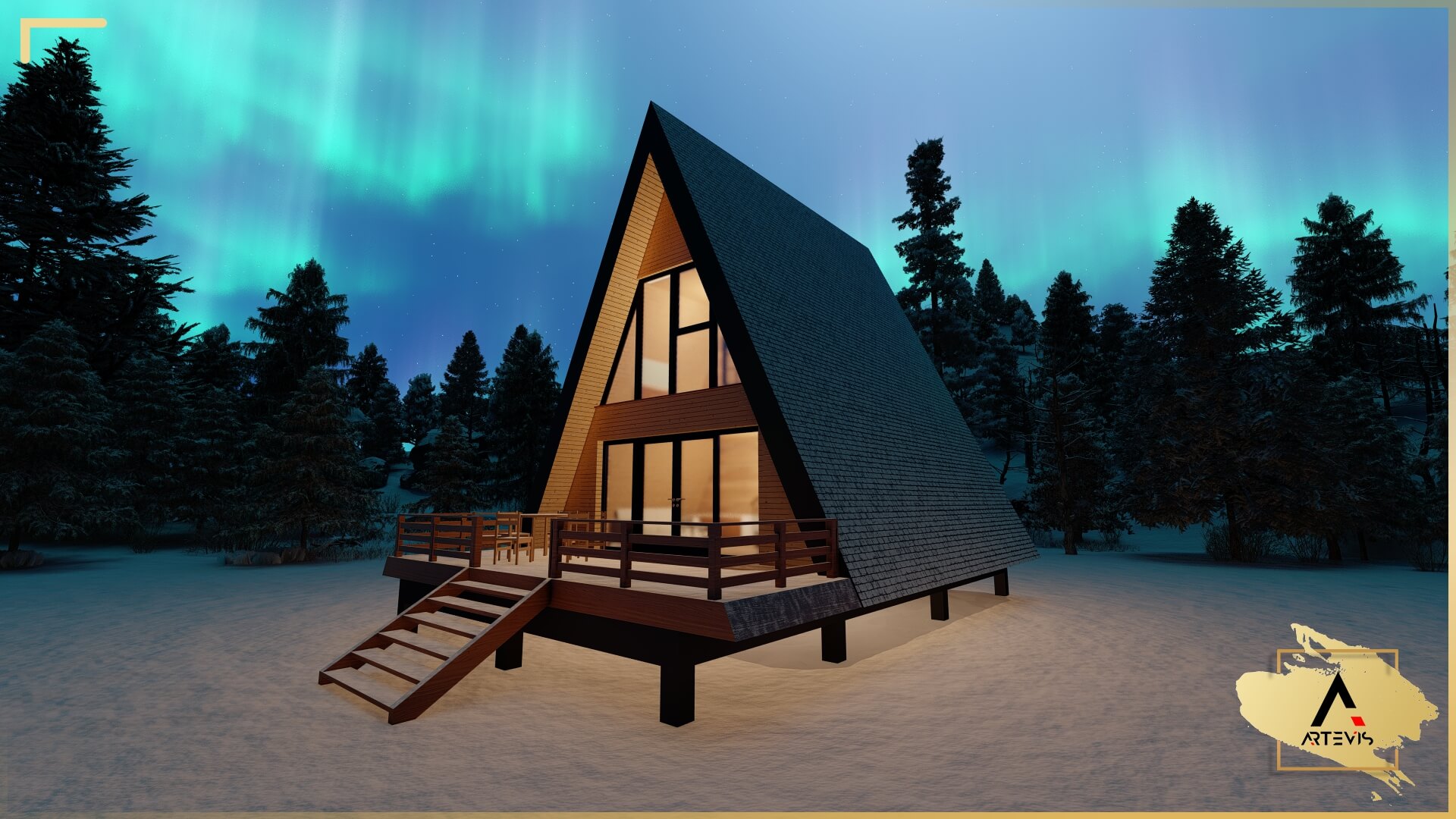 Casa de vacanta Azar - A Frame 1